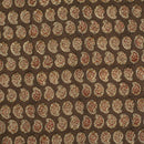 Olive Brown Colour Natural Kalamkari Cotton Fabric