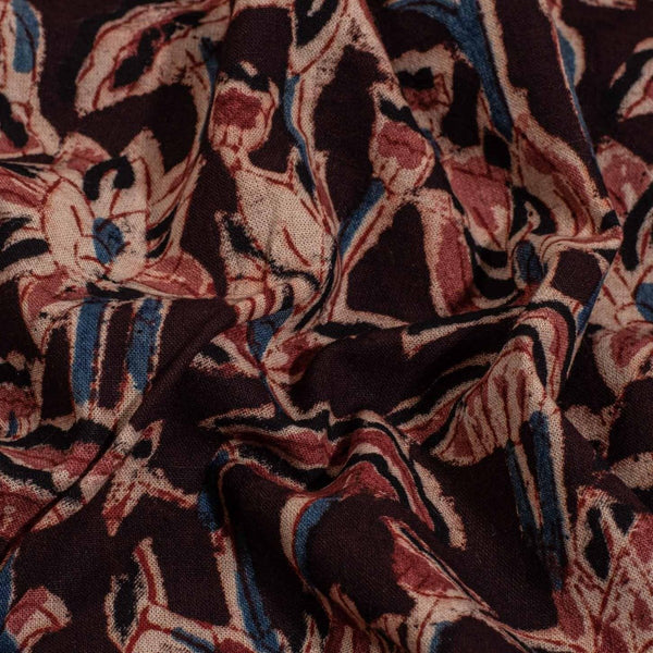 Natural Kalamkari Cotton Fabric