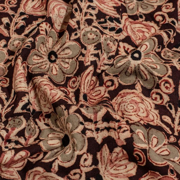 Natural Kalamkari Cotton Fabric
