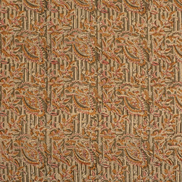 Natural Kalamkari Cotton Fabric