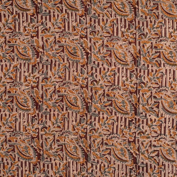 Natural Kalamkari Cotton Fabric