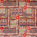 Multi Colour Digital Ethnic Print Gaji Fabric