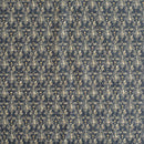 Grey Colour Digital Print Schiffli Cut Work Poly Tussar Feel Fabric