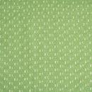 Pistachio Colour Machine Work Small Floral Butti Cotton Linen Fabric