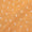 Apricot Orange Colour Machine Work Small Floral Butti Cotton Linen Fabric