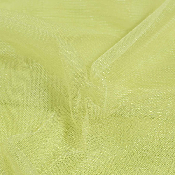 Pastel Green Colour Dyed Mono Net Fabric 48 inch Width