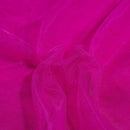 Hot Pink Colour Dyed Mono Net Fabric 48 inch Width