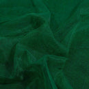Green Colour Dyed Mono Net Fabric 48 inch Width