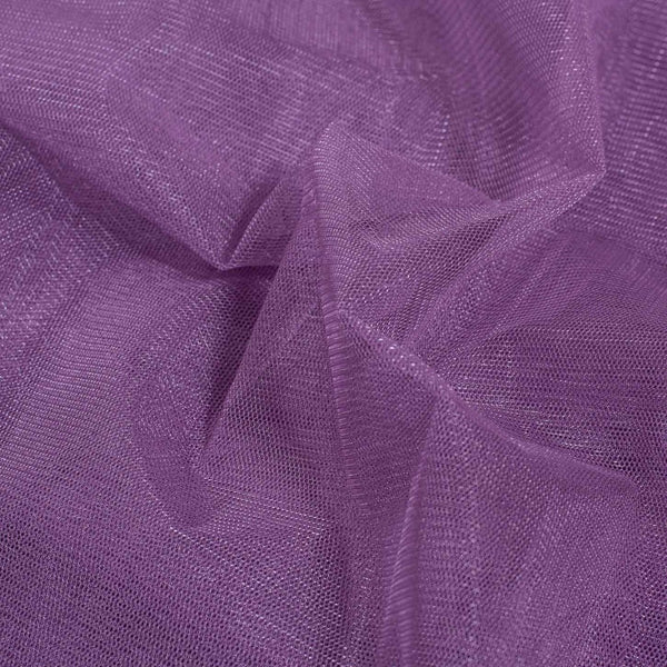 Lavender Colour Dyed Mono Net Fabric 48 inch Width