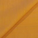 Yellow Colour Spun Dupion (Artificial Raw Silk) Fabric