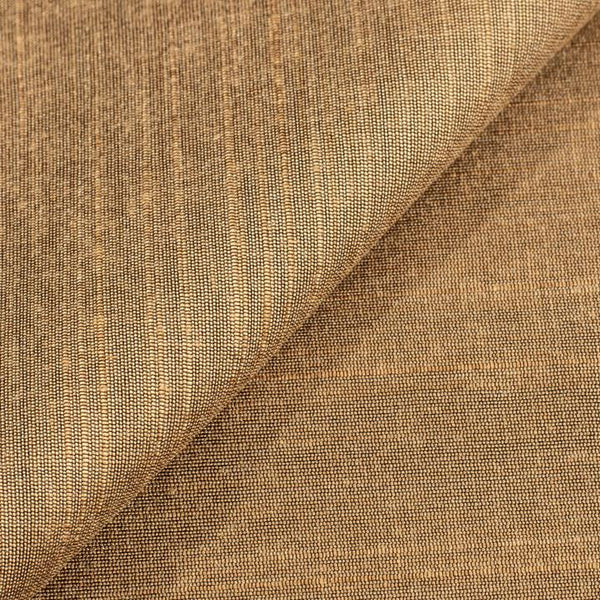 Ecru Colour Spun Dupion (Artificial Raw Silk) Fabric