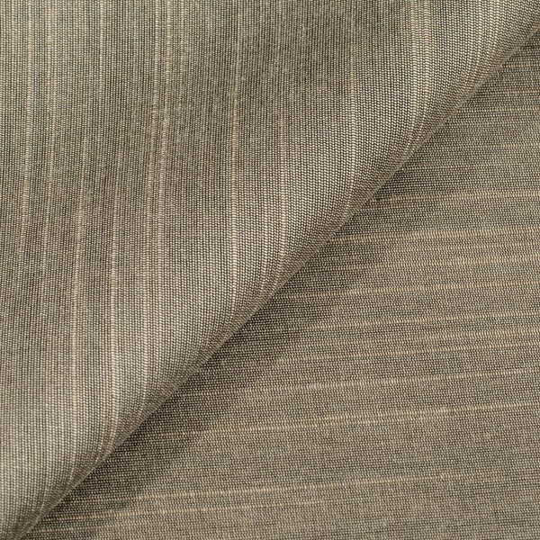 Cedar Colour Spun Dupion (Artificial Raw Silk) Fabric