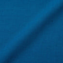 Ocean Blue Colour Plain Dyed Pick & Pick South Cotton Fabric
