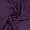 Burgandy Colour Dyed Viscose Georgette Fabric