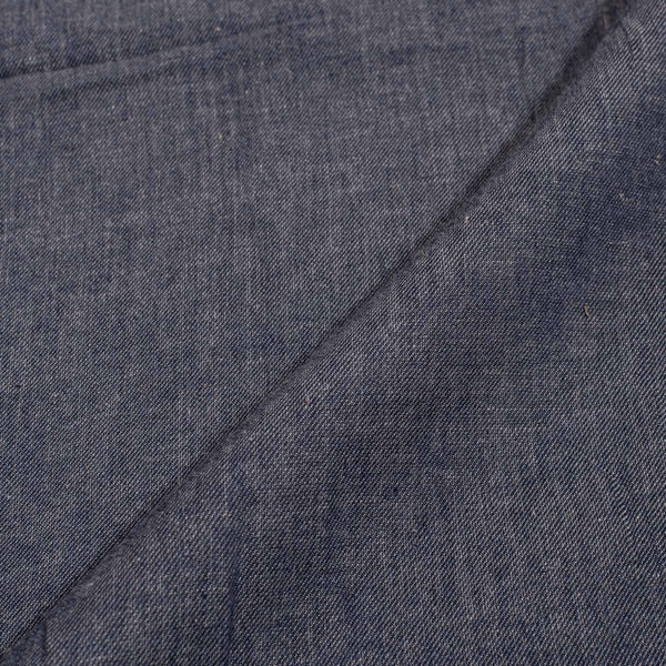 Grey Blue Colour  Denim Feel Twill Cotton Fabric