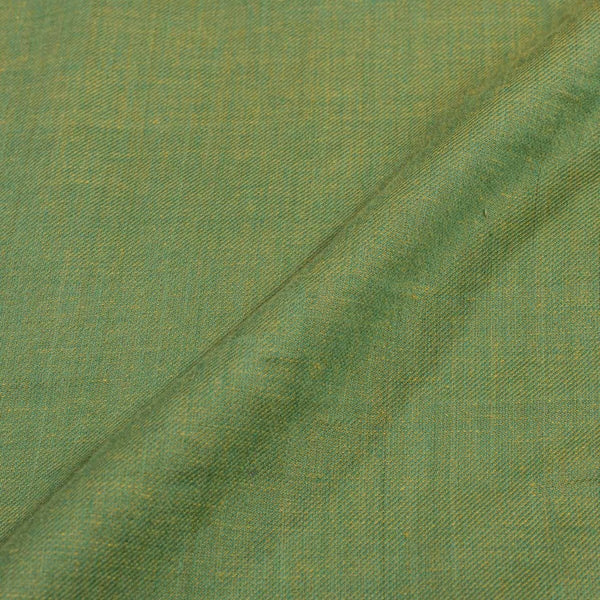 Green Yellow Mix Tone Denim Feel Twill Cotton Fabric 