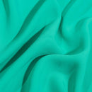 Mint Colour Rayon Feel Flowy Polyester Fabric