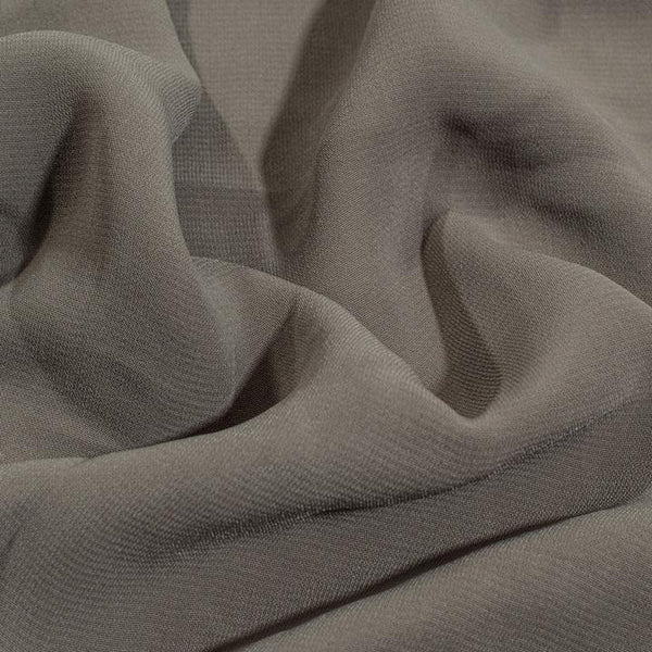 Cedar Colour Rayon Feel Flowy Polyester Fabric