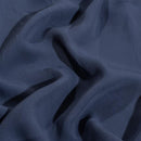 Blue Horizon Colour Rayon Feel Flowy Polyester Fabric