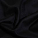 Carbon Black Colour Plain Tencel x Tencel Cotton Fabric