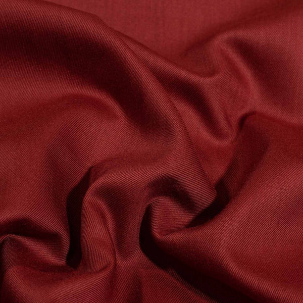 Maroon Colour Plain Tencel x Tencel Cotton Fabric