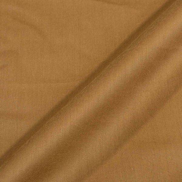 Sand Gold Colour Plain Tencel x Tencel Cotton Fabric