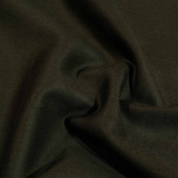 Army Green Colour Plain Tencel x Tencel Cotton Fabric