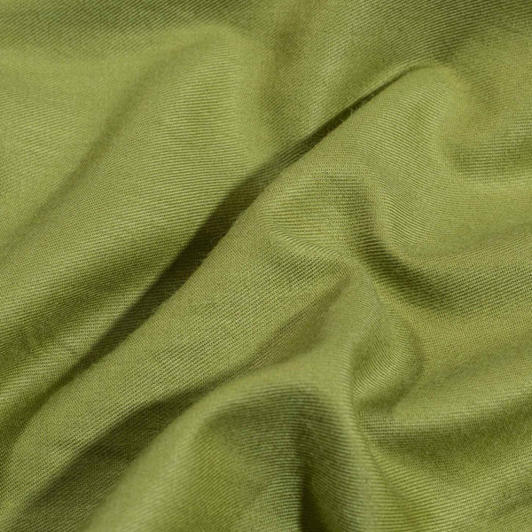 Lime Green Colour Plain Tencel x Tencel Cotton Fabric