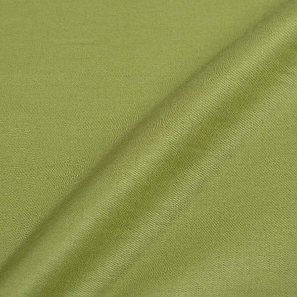 Lime Green Colour Plain Tencel x Tencel Cotton Fabric