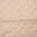 Gold Alfi Jaal Chanderi Fabric