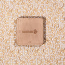 Gold Alfi Jaal Chanderi Fabric