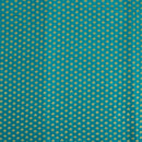 Rama Blue Colour Gold Floral Butti Jacquard Art Silk Fabric 