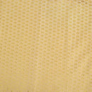 Beige Colour Gold Floral Butti Jacquard Art Silk Fabric 