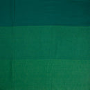 Green Half and Half  Plain Slub Cotton Fabric