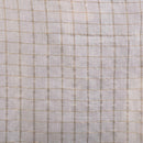 Dyeable Zari Checks Print Chanderi Feel Dupatta