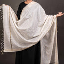 Dyeable Small Butti Print Chanderi Feel Dupatta