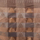 Beige Brown Colour Chanderi Feel Dupatta