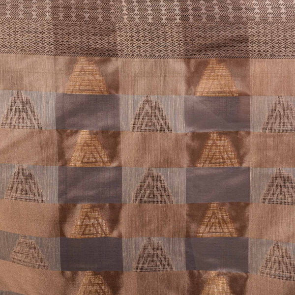 Beige Brown Colour Chanderi Feel Dupatta