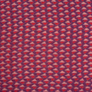 Purple Colour  Mercerised Ikat Fabric