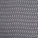 Steel Grey Colour Mercerised Ikat Fabric