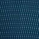 Teal Two Tone Mercerised Ikat Fabric