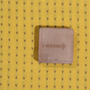 Lemon Yellow Colour Self Jacquard Cotton Fabric