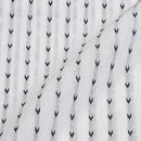 White Colour Self Jacquard Cotton Fabric