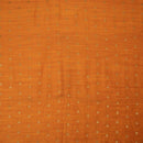 Golden Orange Colour Golden Butta Spun Dupion Fabric