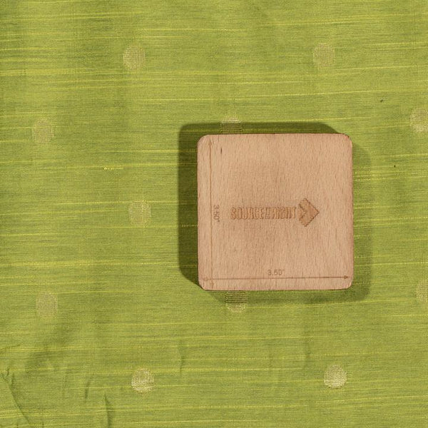 Lime Green Two Tone Golden Butta Spun Dupion Fabric