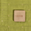 Dark Olive Colour Golden Butta Spun Dupion Fabric