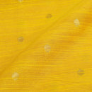 Golden Yellow To Red Two Tone Golden Butta Spun Dupion Fabric