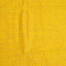 Golden Yellow To Red Two Tone Golden Butta Spun Dupion Fabric