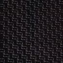 Black Colour Geometric Print Soft Cotton Fabric 42 inches Width