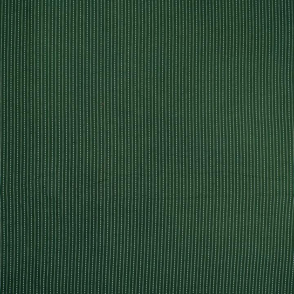 Green Colour  Doriya [Kantha] Cotton Fabric